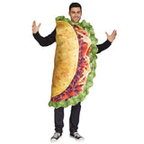 Disfraces - Disfraz realista de taco para adultos