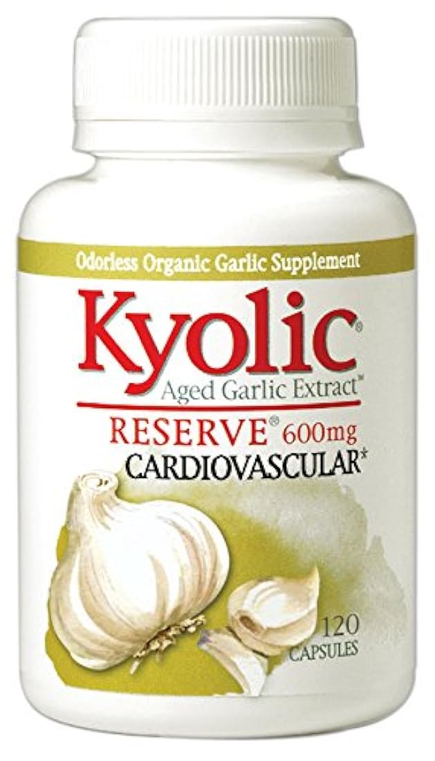 Cápsulas de suplemento cardiovascular de reserva de ajo