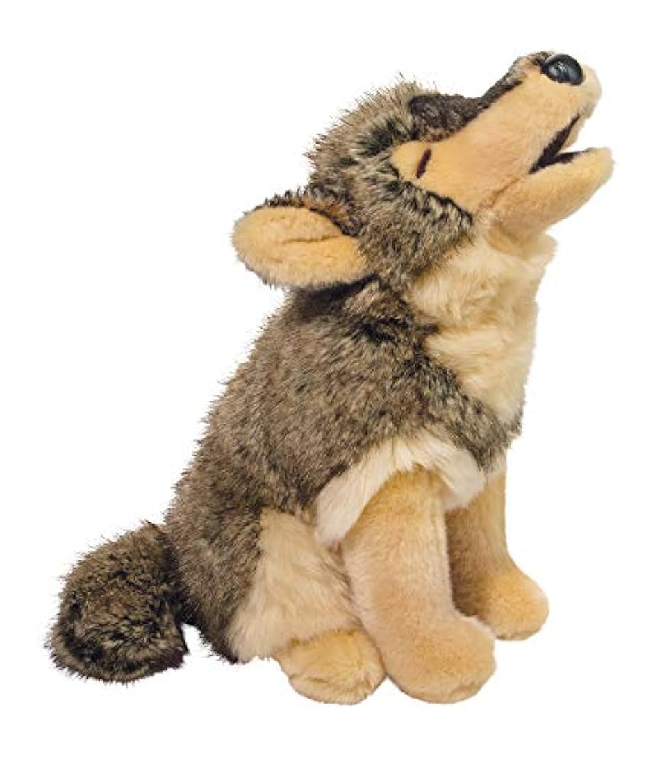 Peluche de lobo aullador