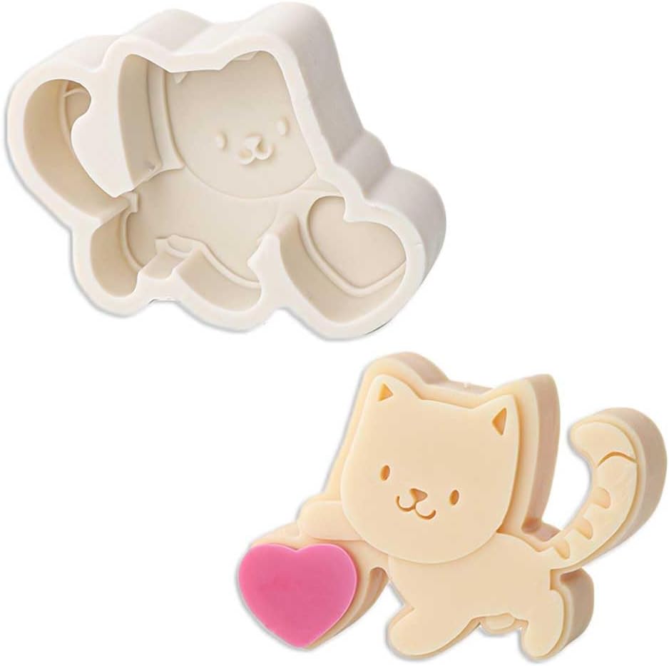 Moldes de Silicona para Aromatizantes de Gato Pequeño