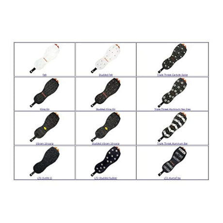 Korkers OmniTrax v3.0 Triple Threat - Carbide Spike