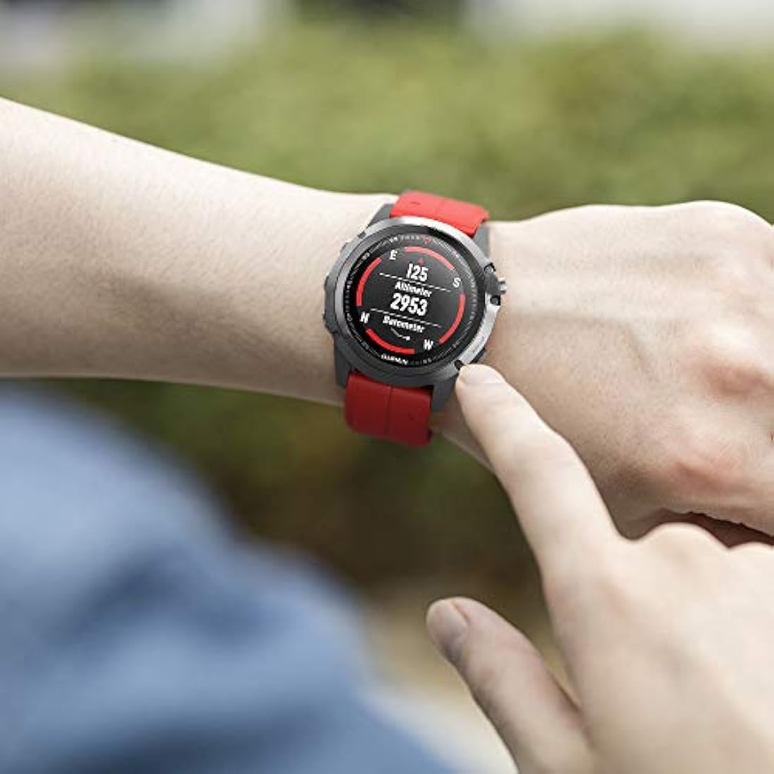 Correa de repuesto de silicona para reloj inteligente Fenix