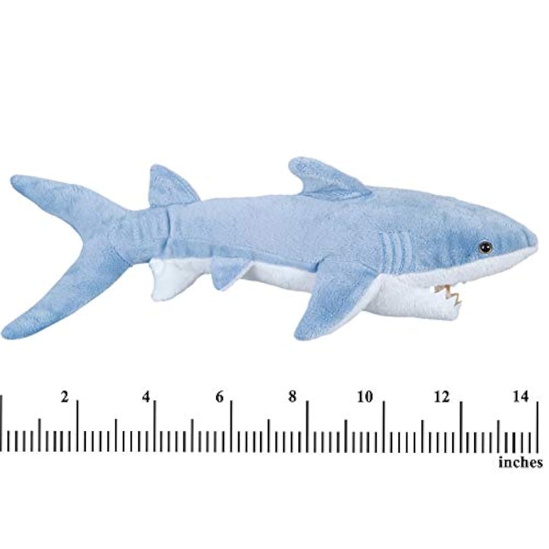 Peluches de Tiburón color azul-gris,para niños. Bedwina