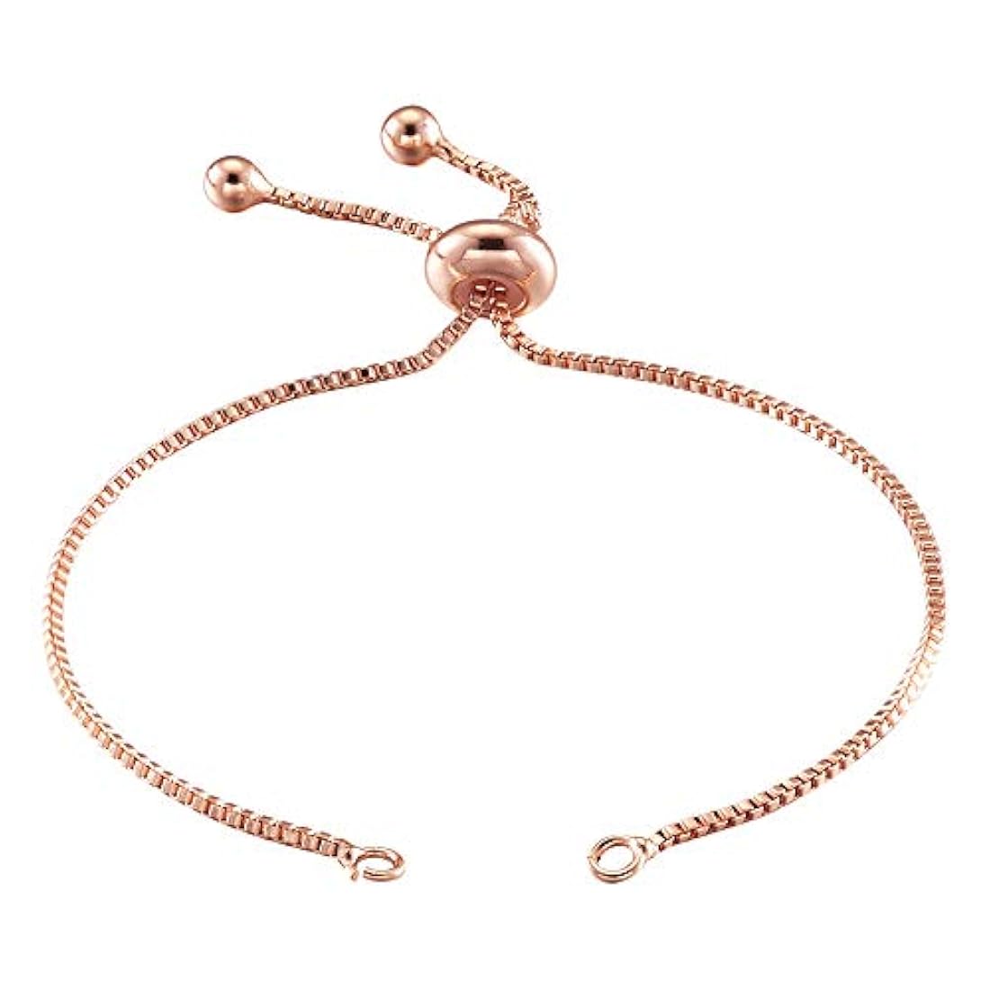 20 cadenas extensibles de latón ajustable de 8.7 in