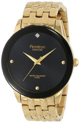Reloj de pulsera con esfera de diamante para hombre