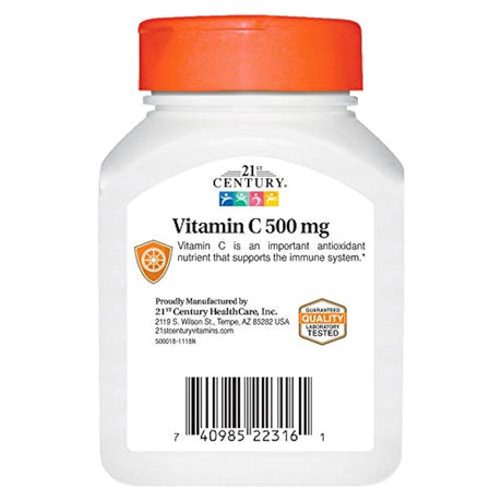 21st Century C 500 mg comprimidos, 110 unidades