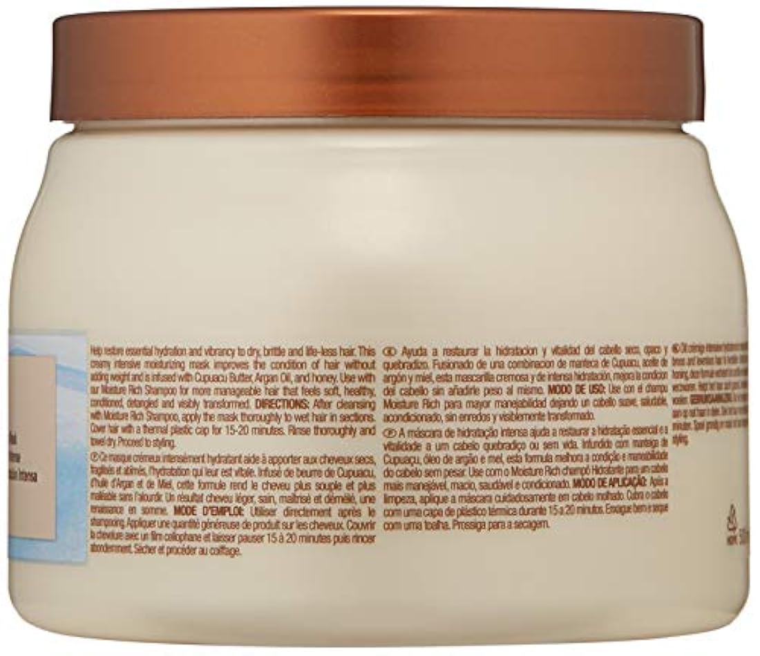 Mascarilla hidratante MIZANI Moisture Fusion, 16.9 onzas
