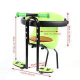 Asiento de bicicleta para niños portátil con pedal