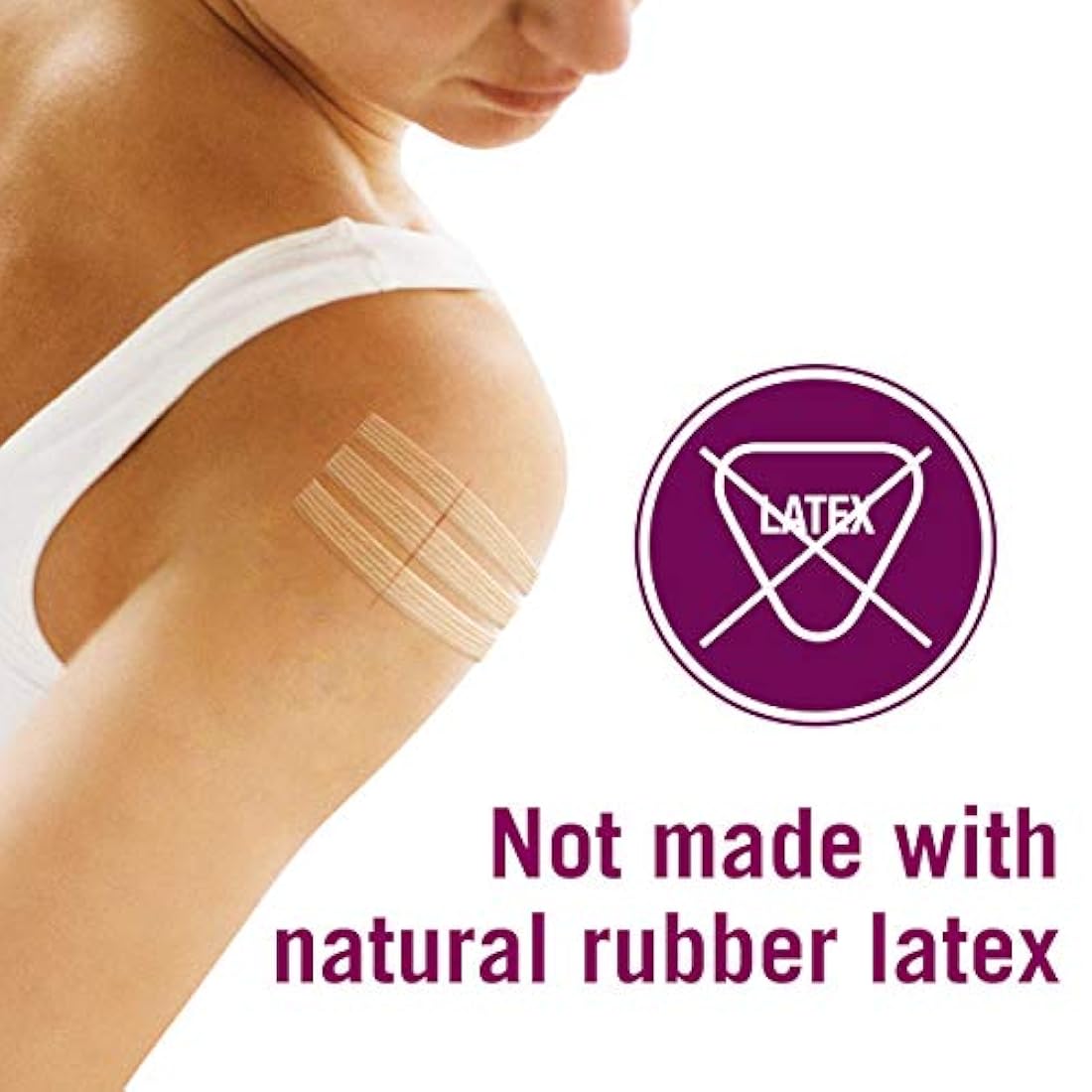 Nexcare Steri-Strip cierre de herida, tiras hipoalergénicas, 1/4 pulgadas x 4 pulgadas, 30 unidades