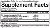 Suplementos de Ashwagandha KSM-66 Orgánico 150 Cápsulas 1000mg