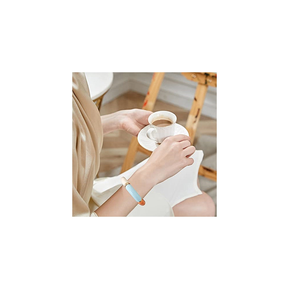 Pulseras y tobilleras de tubo de bambú