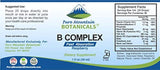 Complejo Vitamina B Líquido  Sabor de frambuesa