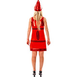 Disfraces Vestido de disfraz Crayon rojo para mujer