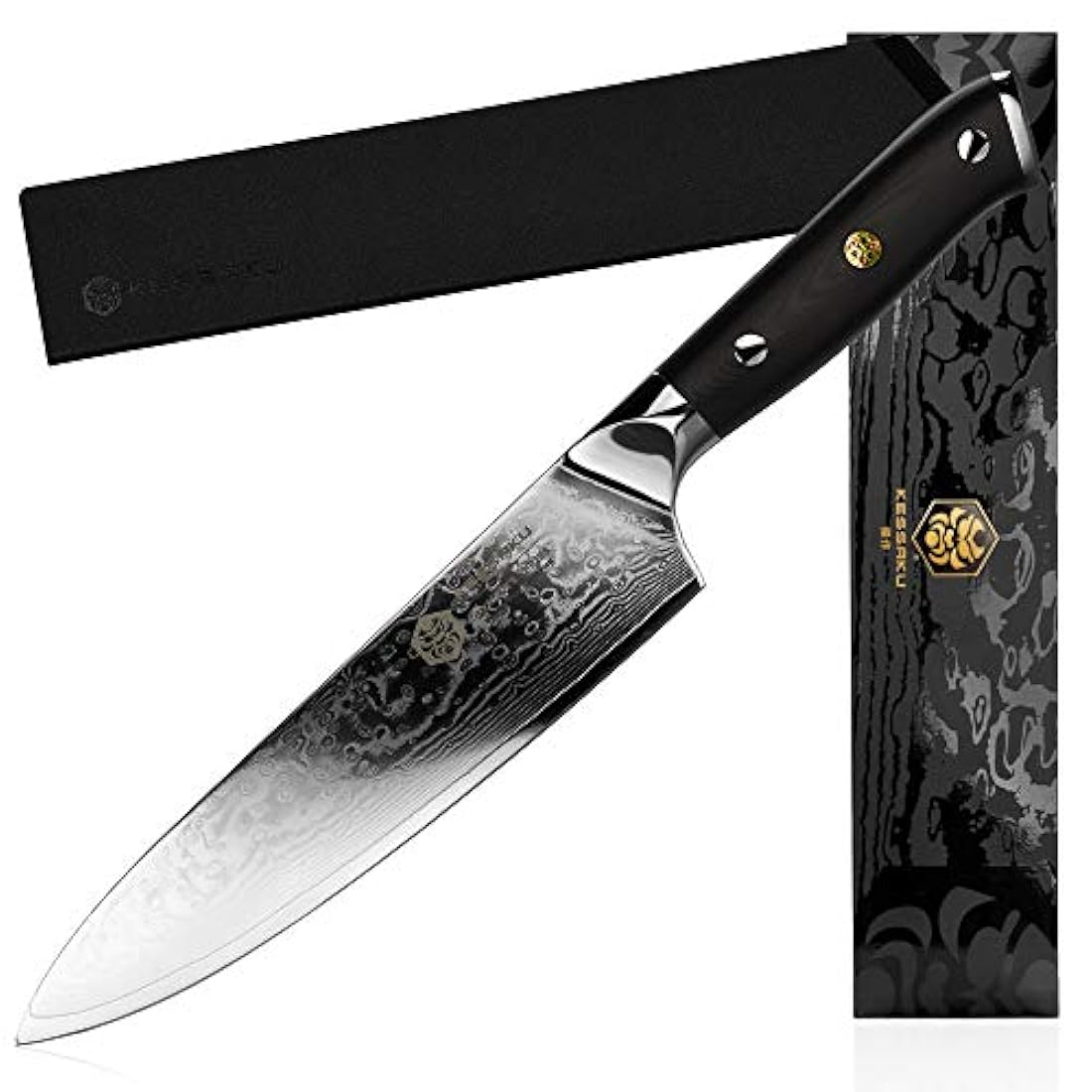 Kessaku Cuchillo de chef – 67 capas AUS-10V acero japonés