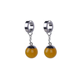 Aretes Super Dragon Z Vegetto con clip para las orejas