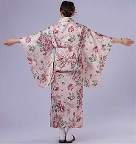 Disfraces - Kimono japonés tradicional para mujer, disfraz