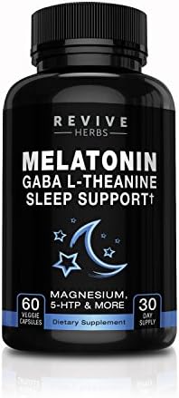 Suplemento  Gaba L-Theanine Sueño la relajación 60 vegetales
