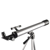 Telescopio refractor con trípode