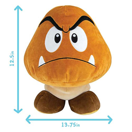 Peluche Goomba gigante en color marrón