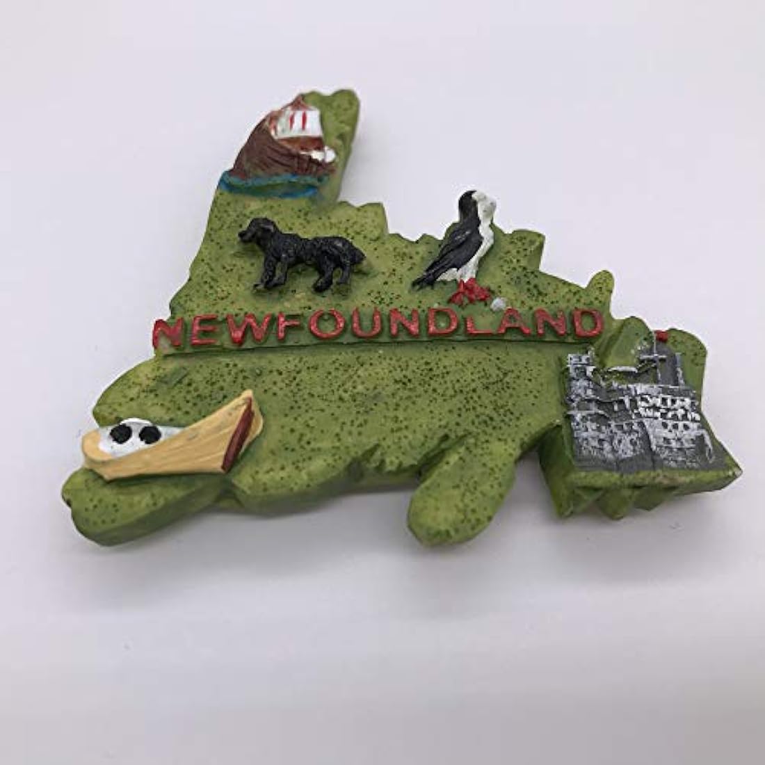 Imán para nevera en 3D Terranova  Tamaño 7 × 5 cm