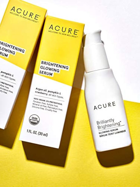 Sérum facial reafirmante Acure, 1 onzas