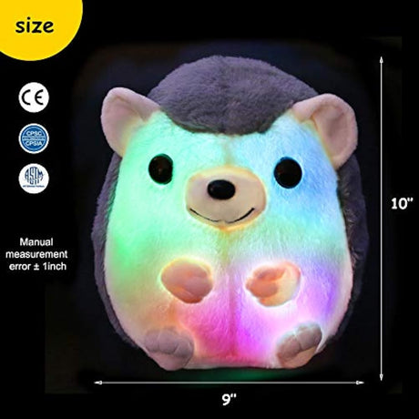 Peluche con diseño de erizo