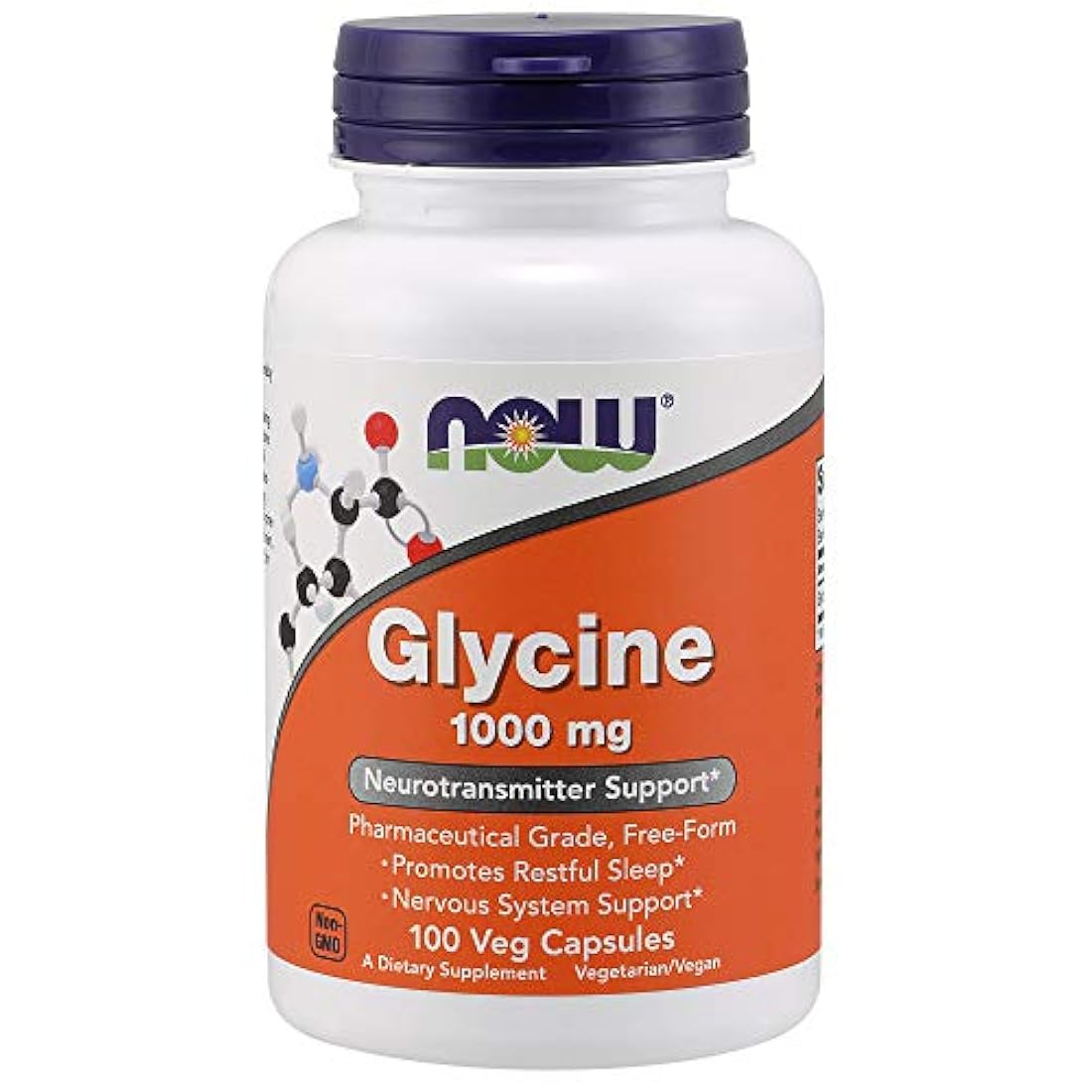 Suplementos Glicina 1.000 mg para neurotransmisores