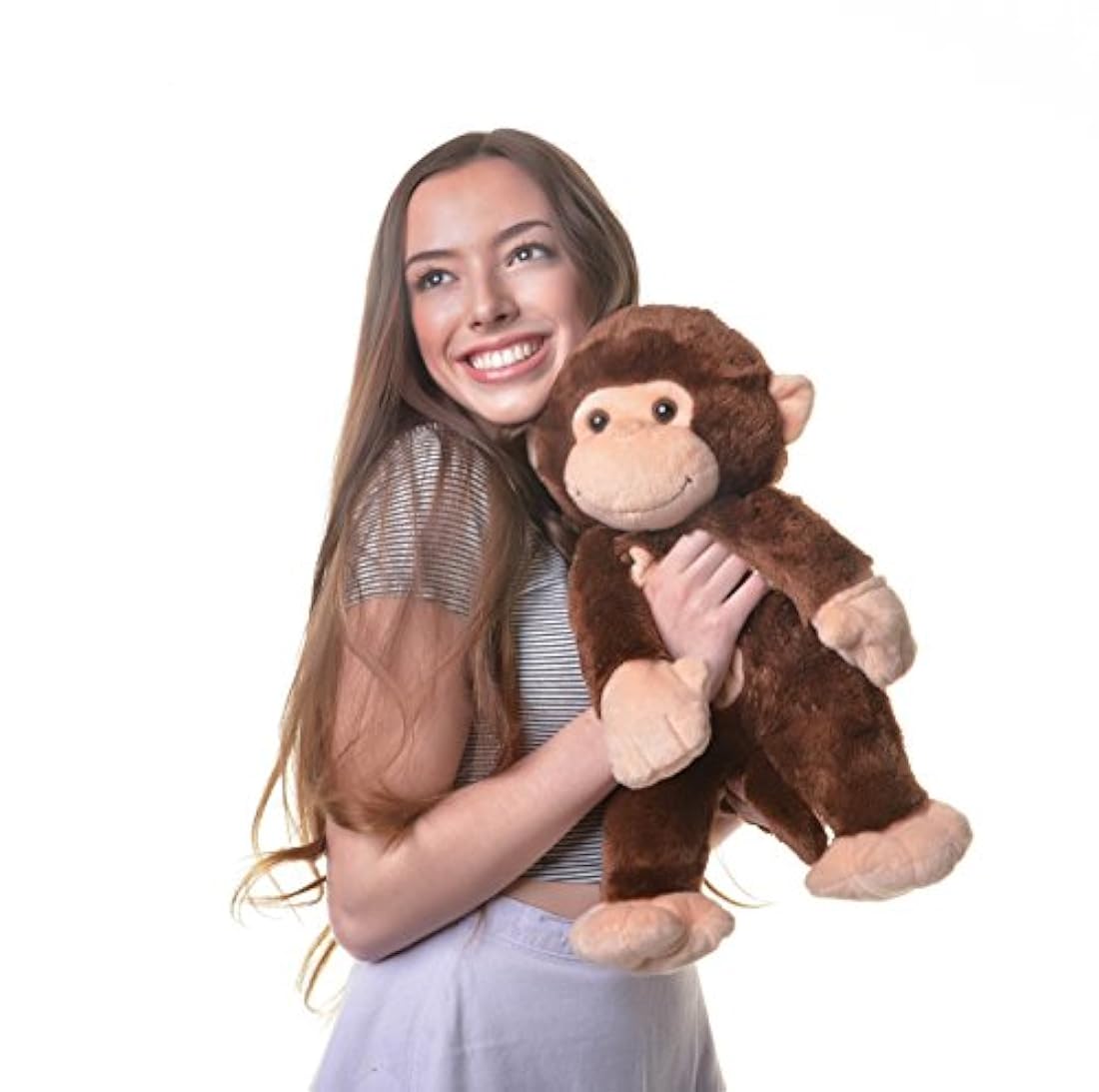 Mono de peluche sensorial