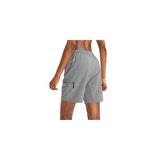 Shorts cortos de senderismo para mujer talla 3XL Gris claro