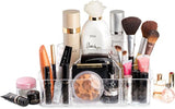Organizador de almacenamiento de cosméticos transparente