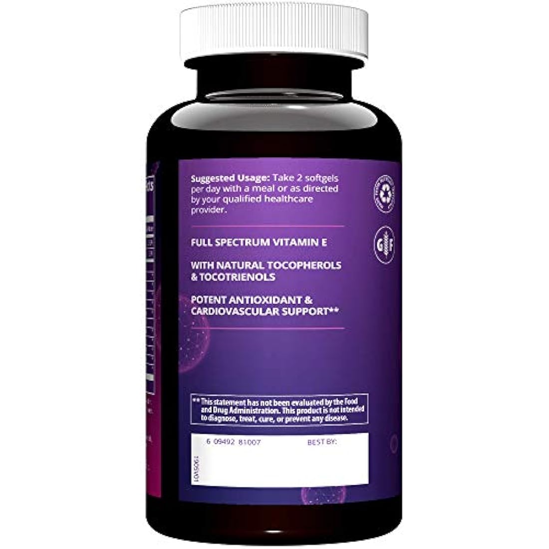 Completo - ETM 400 IU (d-Alpha con 25% tocoferoles mixtos y 30mg tocotrienoles)