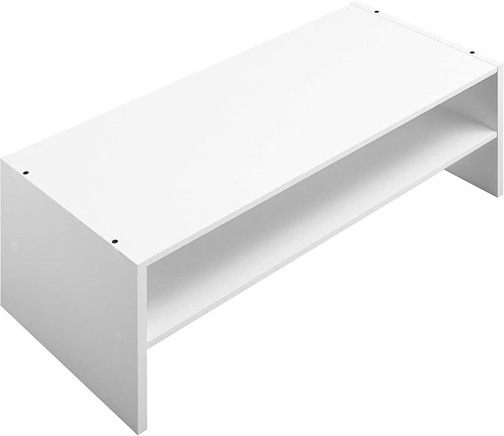 Organizador apilable con estantes - 2 niveles, modelo Whitmor