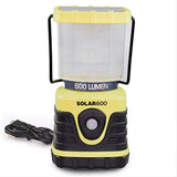 Blazin linterna solar recargable para campamento | 600 lúmenes linterna solar USB para campamento | cargador de batería de emergencia para teléfono | linterna de tormenta, apagón de energía