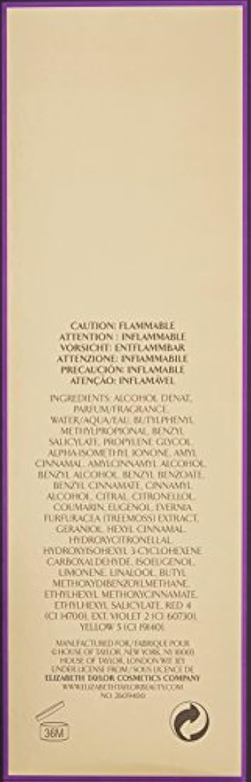 Perfume en spray White  Elizabeth Taylor, para mujeres