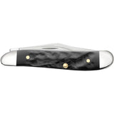 Cuchilla de bolsillo color negro para acampar y cazar