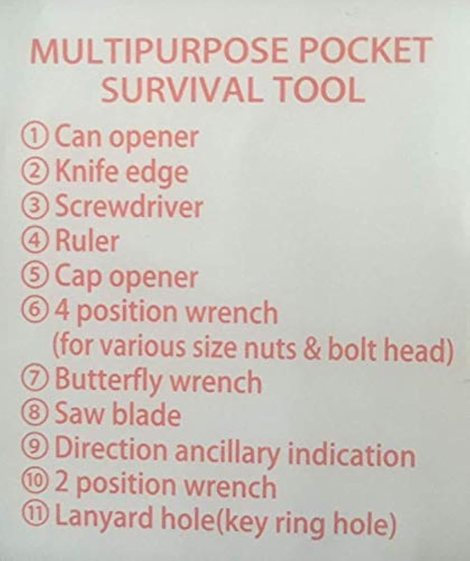 Pocket Pal multifunción herramientas de mano