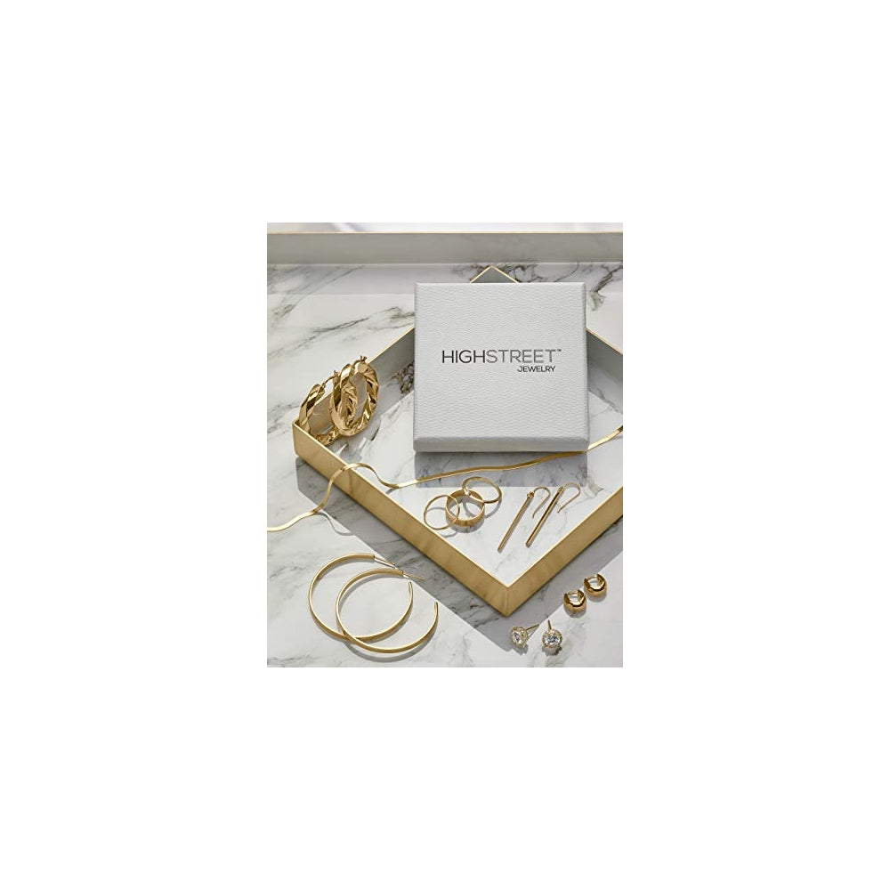 Aretes de aro para mujer