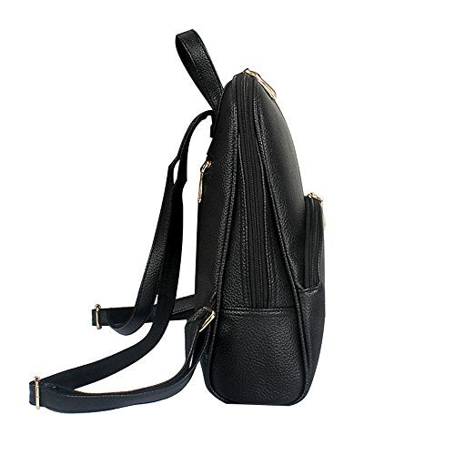 Bolsos de cuero Mochila Bolsos con cremallera