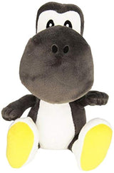 Peluche de felpa en color negro de Yoshi. 6 pulgadas.