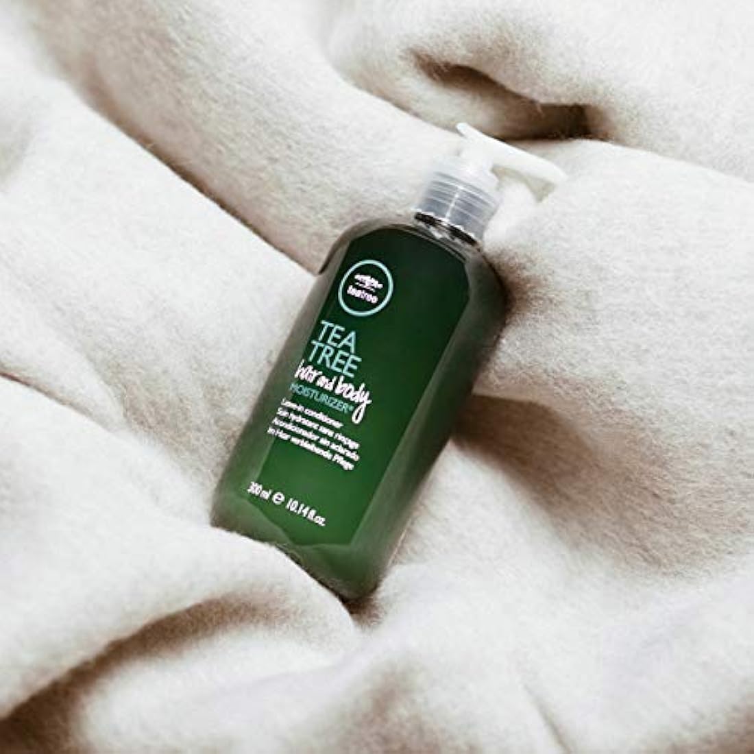 Árbol de té hidratante para el cabello y el cuerpo, crema