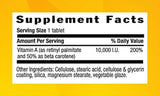 Country Life Dry Vitamina A, 10000 UI  100 Tabletas