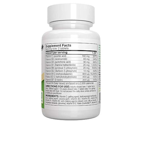 Complejo y folato de vitamina B