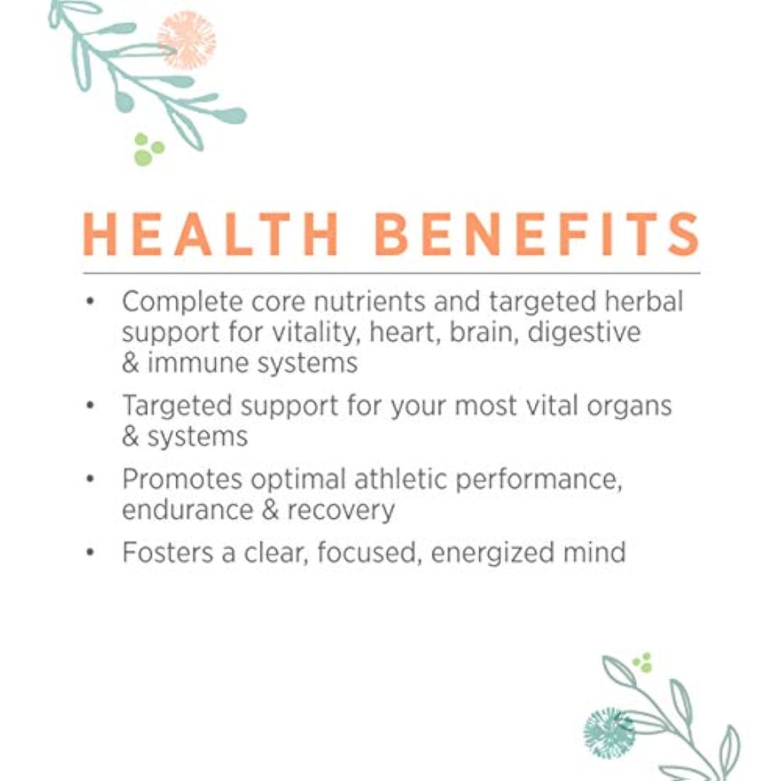 Pure Synergy VitaMinHerb (120 tabletas) para hombre