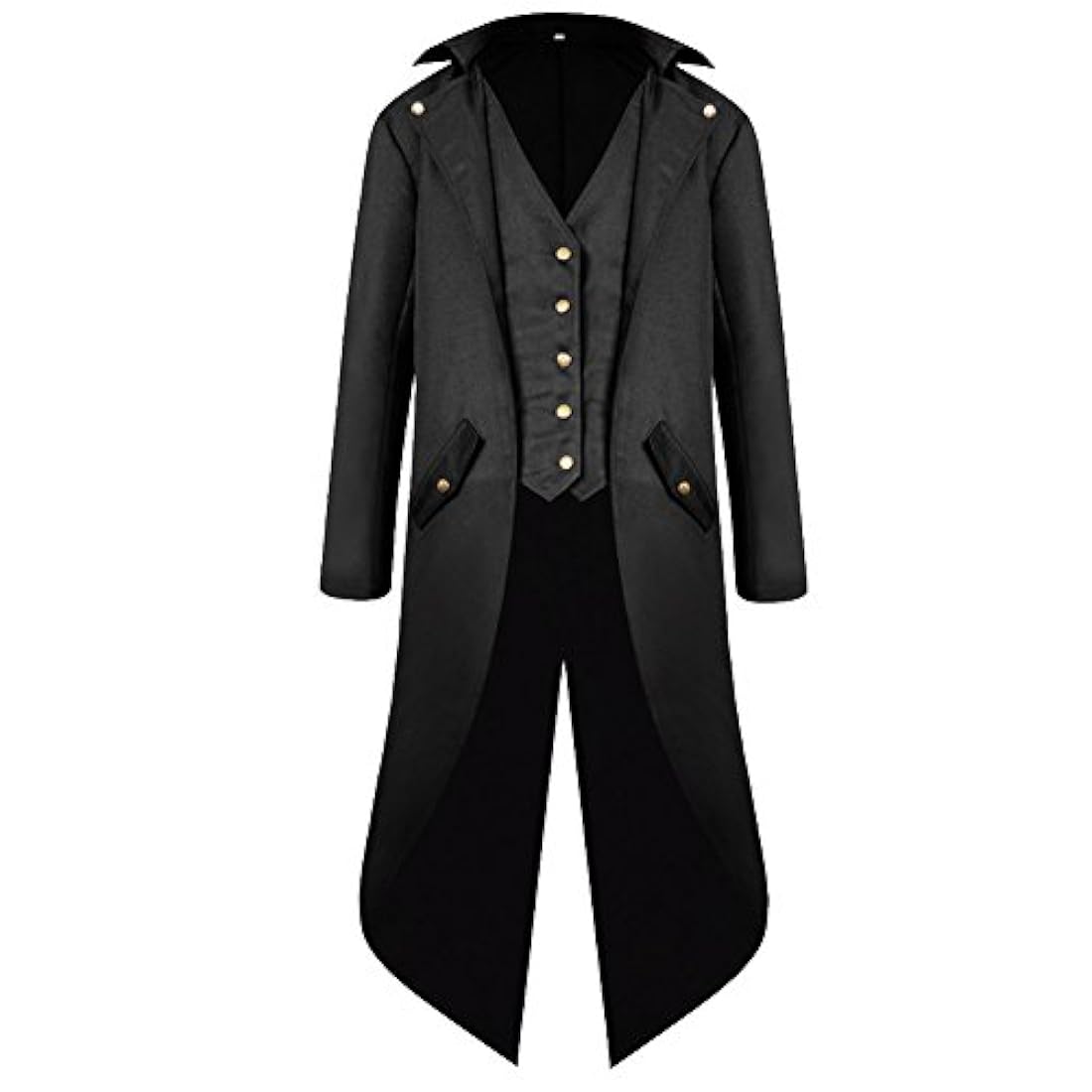 Disfraces - Chaqueta para hombre Steampunk Vintage