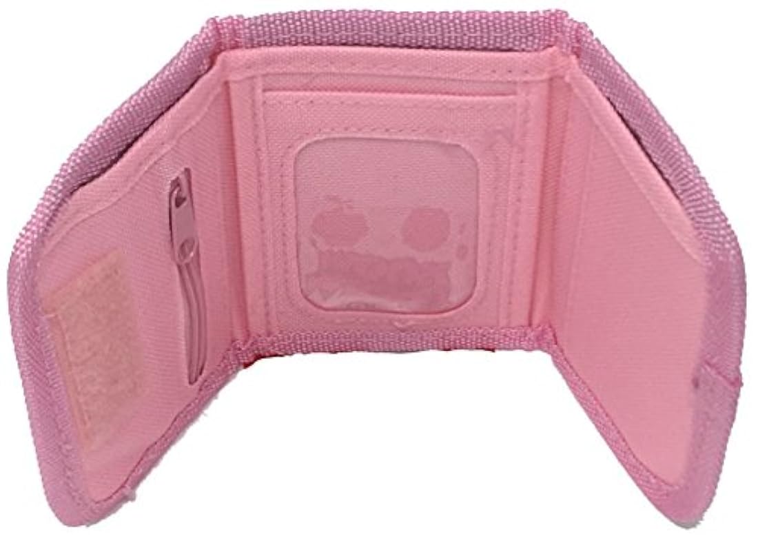 Disney Minnie Mouse - Cartera de tres pliegues, color rosa