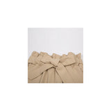 Pantalones de mujer con bolsillos, cintura alta Talla M