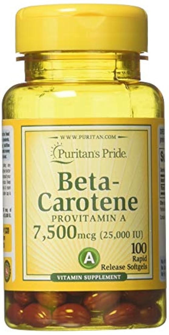 Beta Caroteno para la salud inmune y ocular