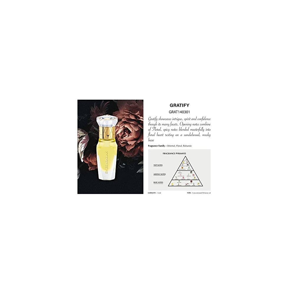 Perfume SWISS ARABIAN Gratify For Unisex
