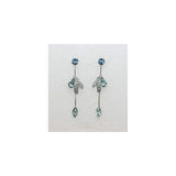 Aretes y Juego de collar y pendientes con diseño de flores