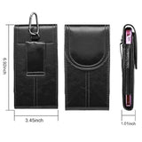 Funda para cinturón para iPhone 8 Plus 11 Pro Max, Negro
